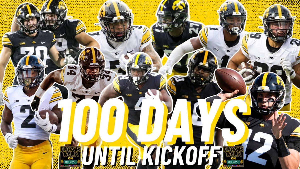 HawkTalkMelrose's tweet photo. The countdown is on... getting closer and closer #hawkeyes https://t.co/98yS2plwht