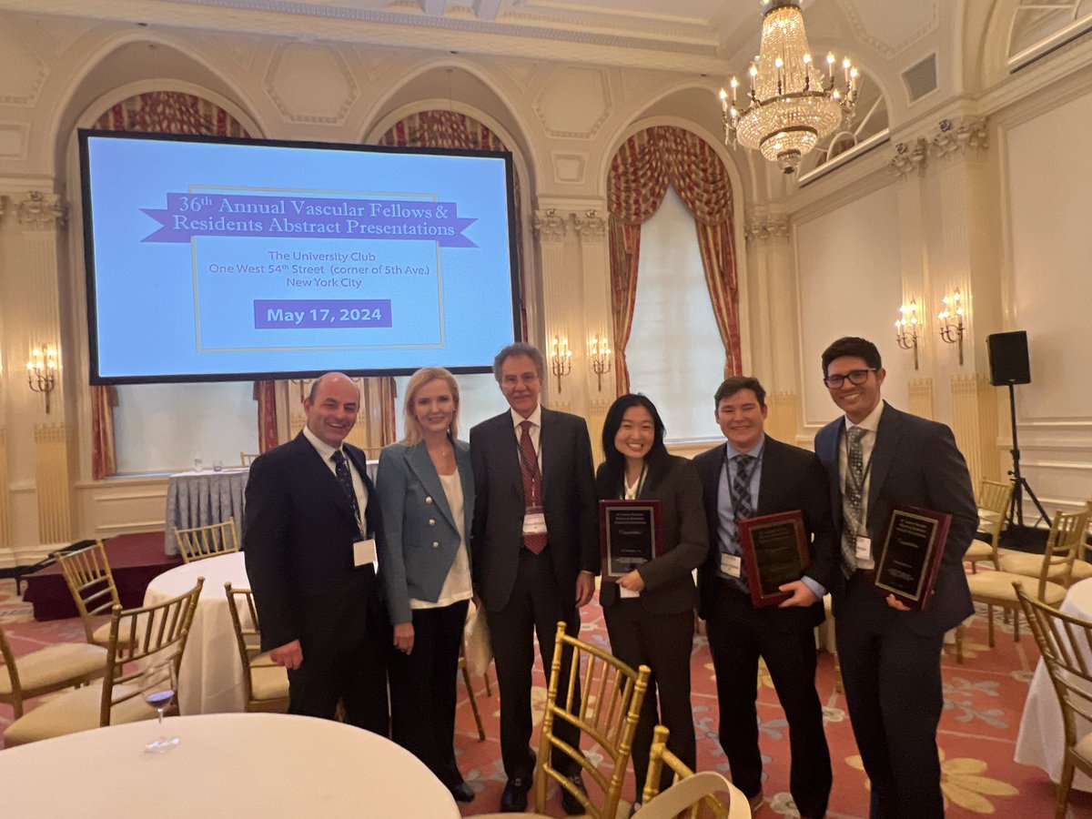 Congratulations to our very own Dr. Josh Geiger for winning the Golden Award at the 36th Annual Vascular Fellows&amp;Residents Abstract Presentations! Future is bright! #urmcsurgery #urvascular