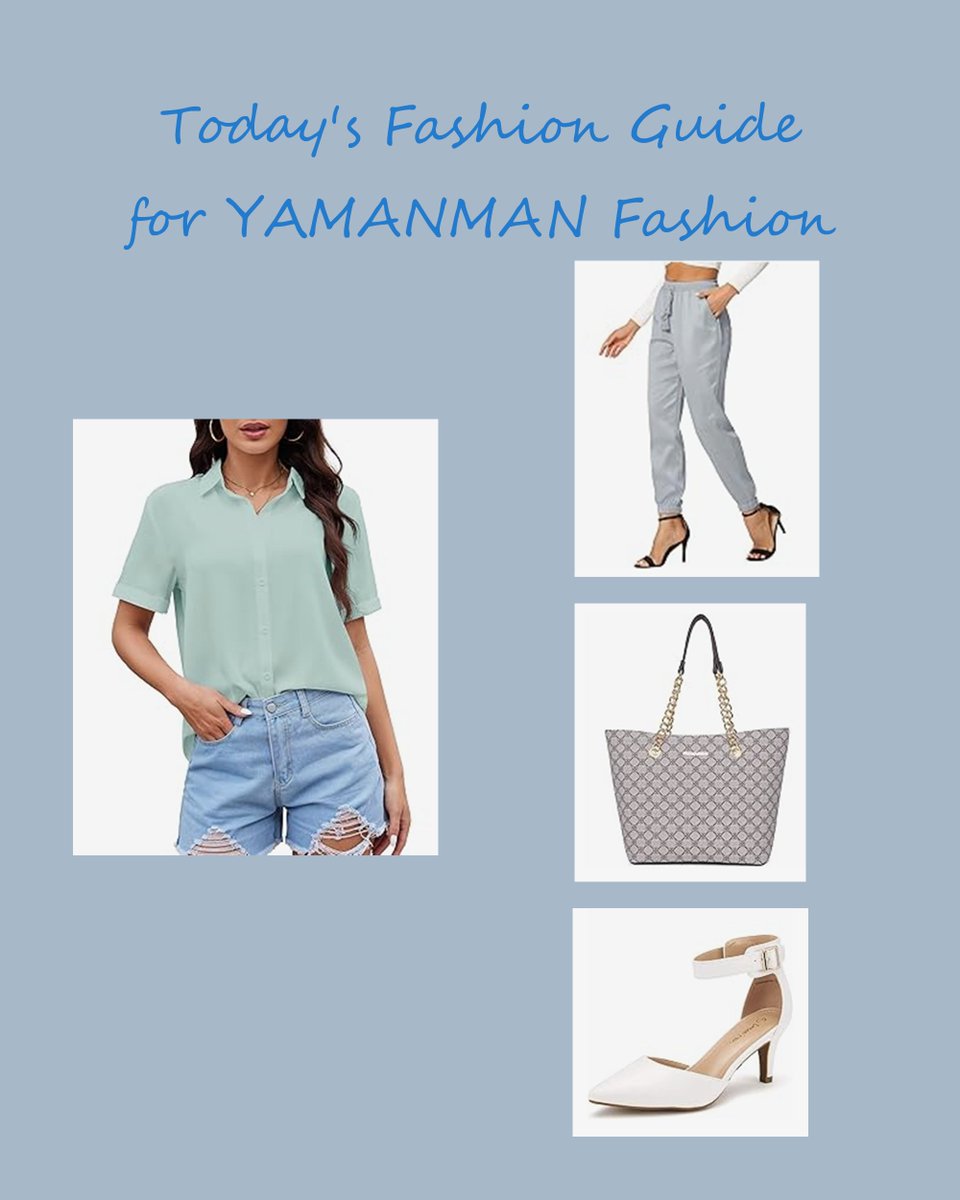 Today's Fashion Guide for YAMANMAN Fashion
#amazonfinds #womenshirt #shortsleeveshirt #amazonprime #womenfashion
