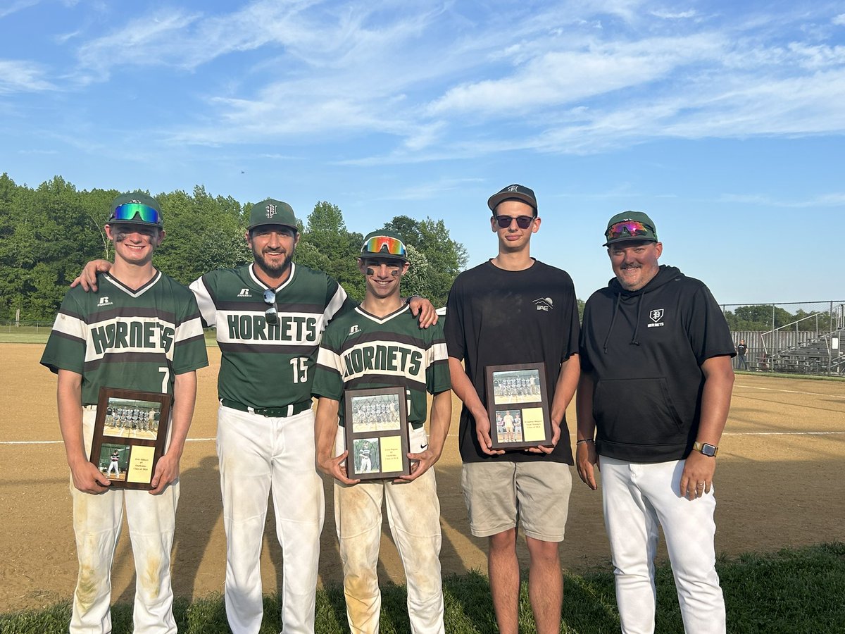 PembBaseball's tweet image. Finished off a season of growth, with a 12-10 win over Westampton Tech Wednesday! But today was about honoring our 3 Seniors! Thanks for giving yourself to our program these 4 years ! And can’t wait to see this super young group develop in 2025 !