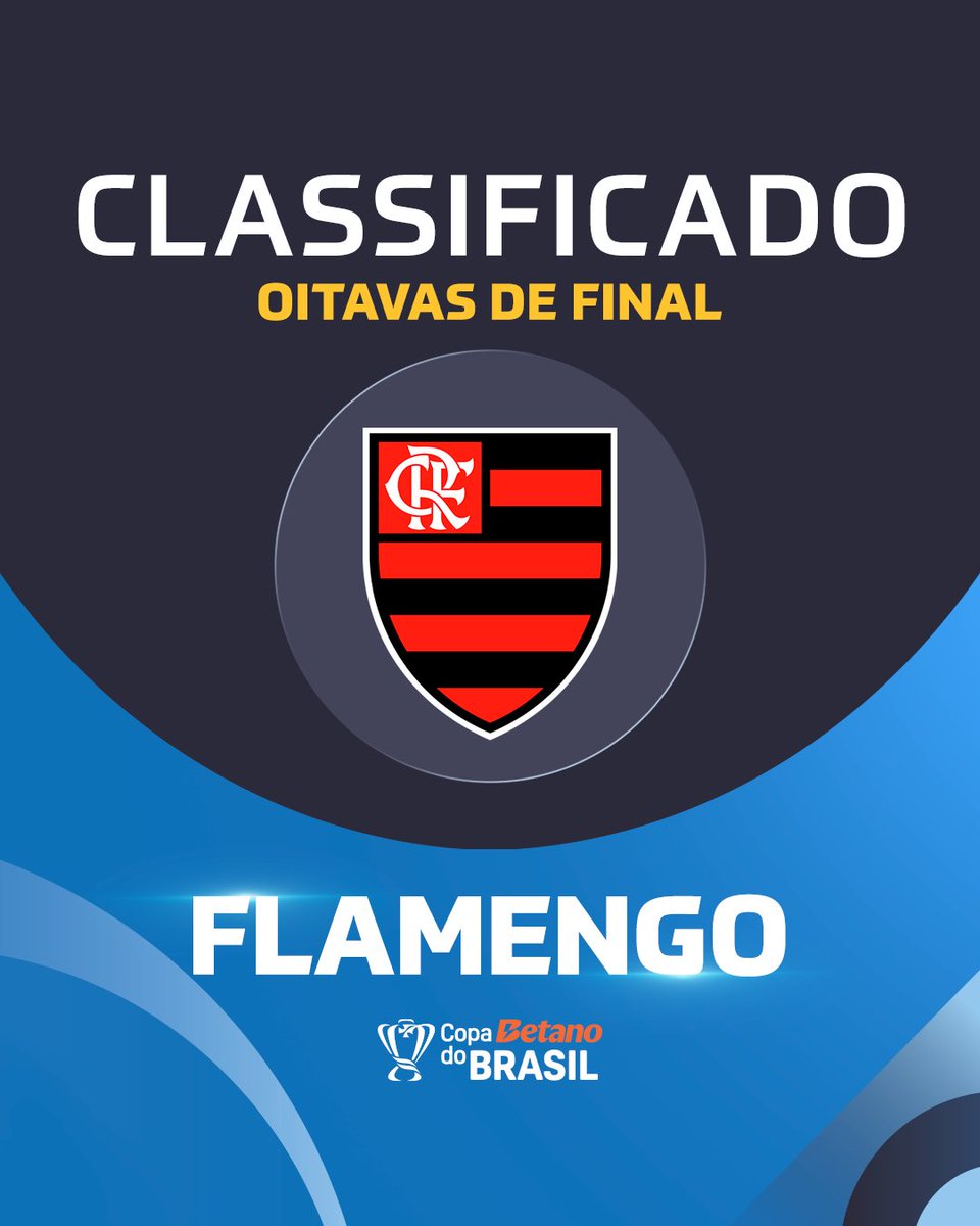 CopaDoBrasilCBF's tweet photo. Vem, Mengão! 😎 https://t.co/090Put0fe9