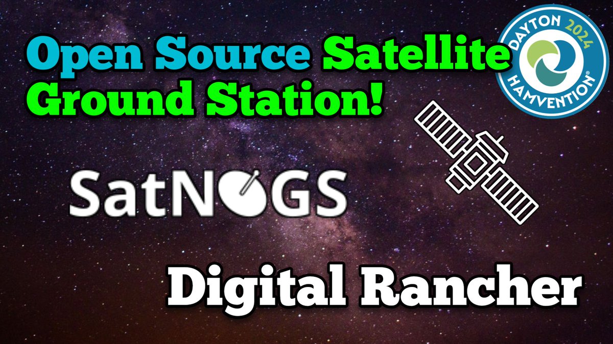 I caught up with Libre Space Foundation during Hamvention To learn about  SatNOGS.

Thank you to Dan White for being so generous with your time!

youtu.be/edNfD_YXZps