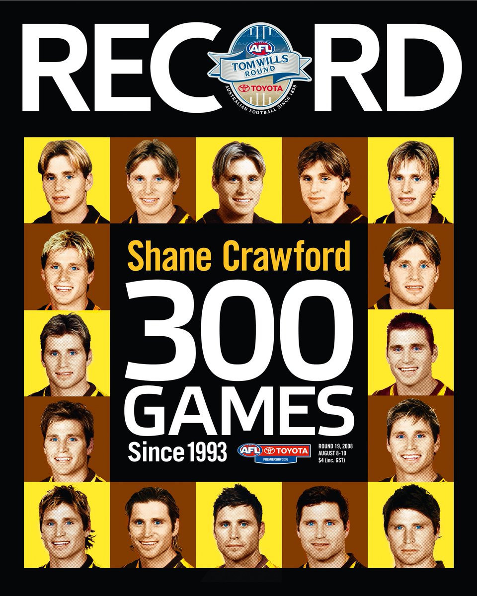 Throwback Thursday to when we played Brisbane in 2008. Can anyone top this footy record cover?