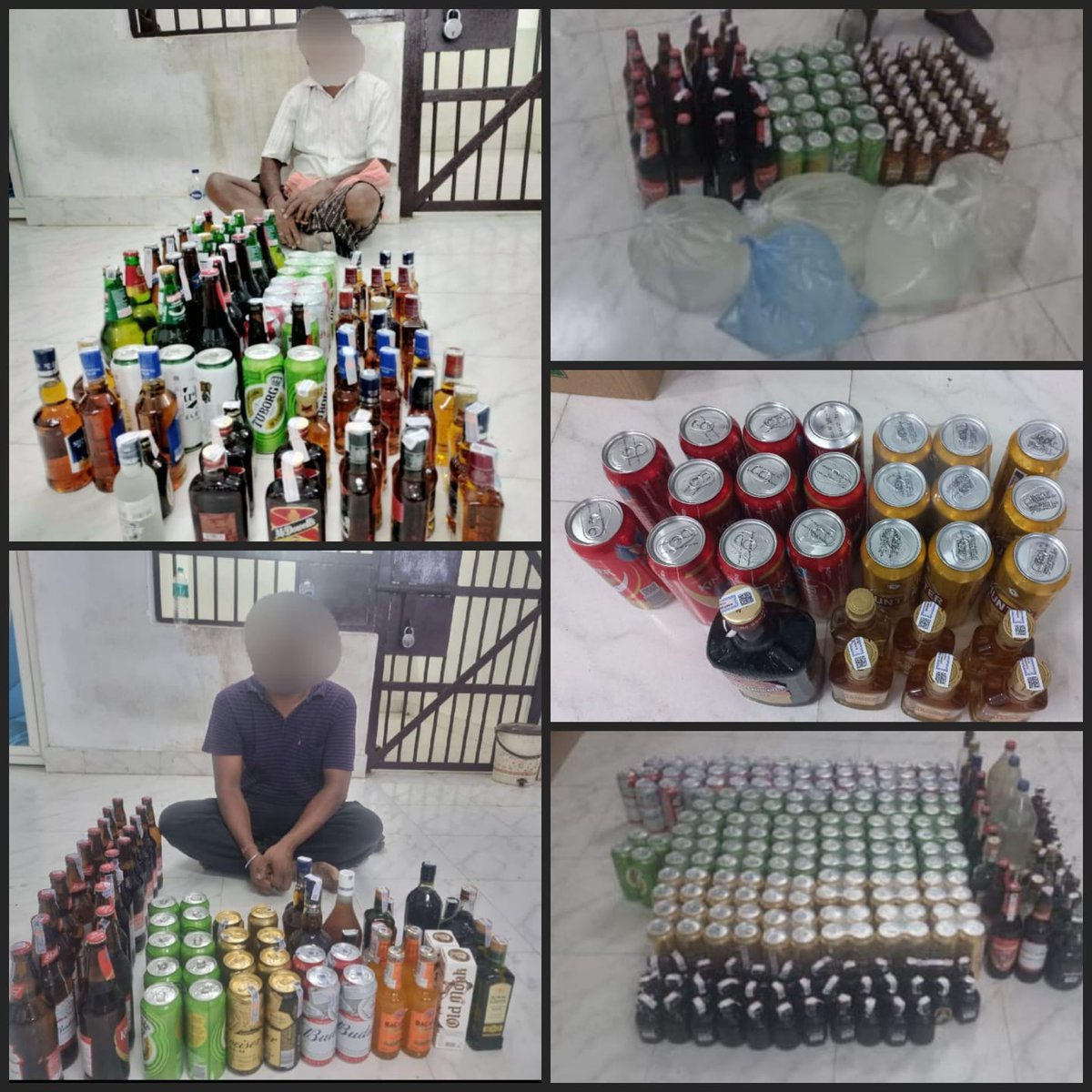 A series of excise cases have been detected by Soro PS. A total quantity of 211.803 Ltr of FL and 33 Ltr of ID liquor has been seized, 5 cases have been registered, and 4 no. of accused persons have been arrested. Drive against illegal liquor will continue by Balasore Police.