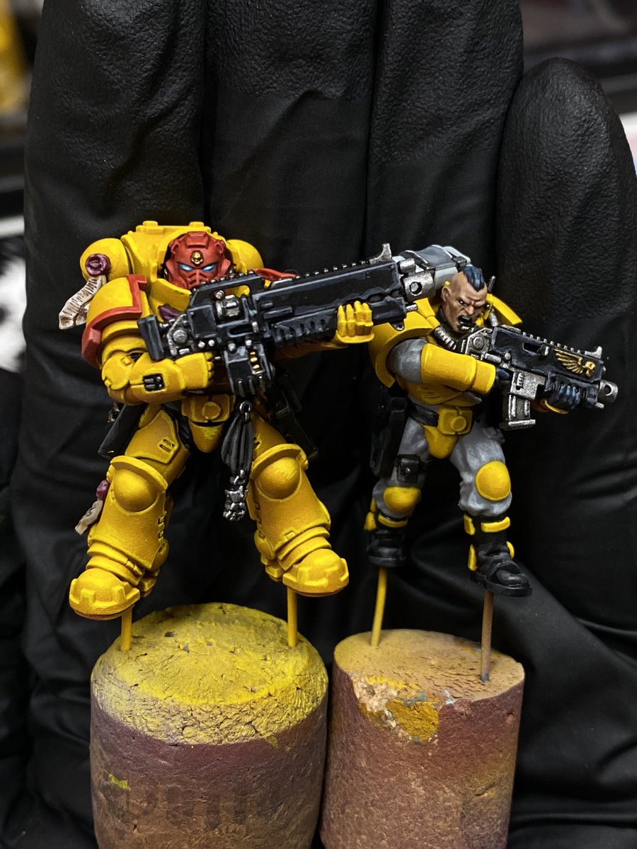 Yellow highlights, tedious yet rewarding. #hobbystreak no.674