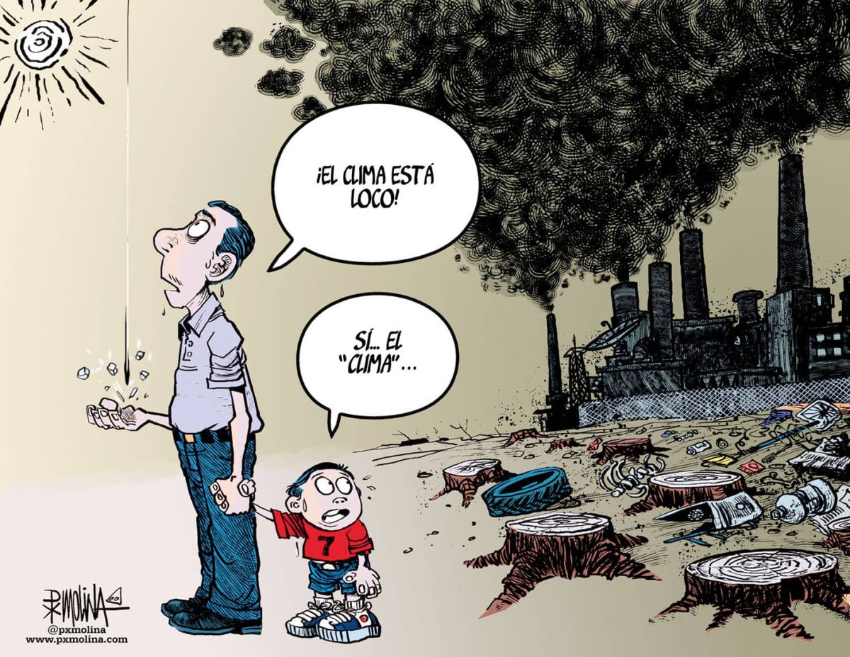 El clima está loco...