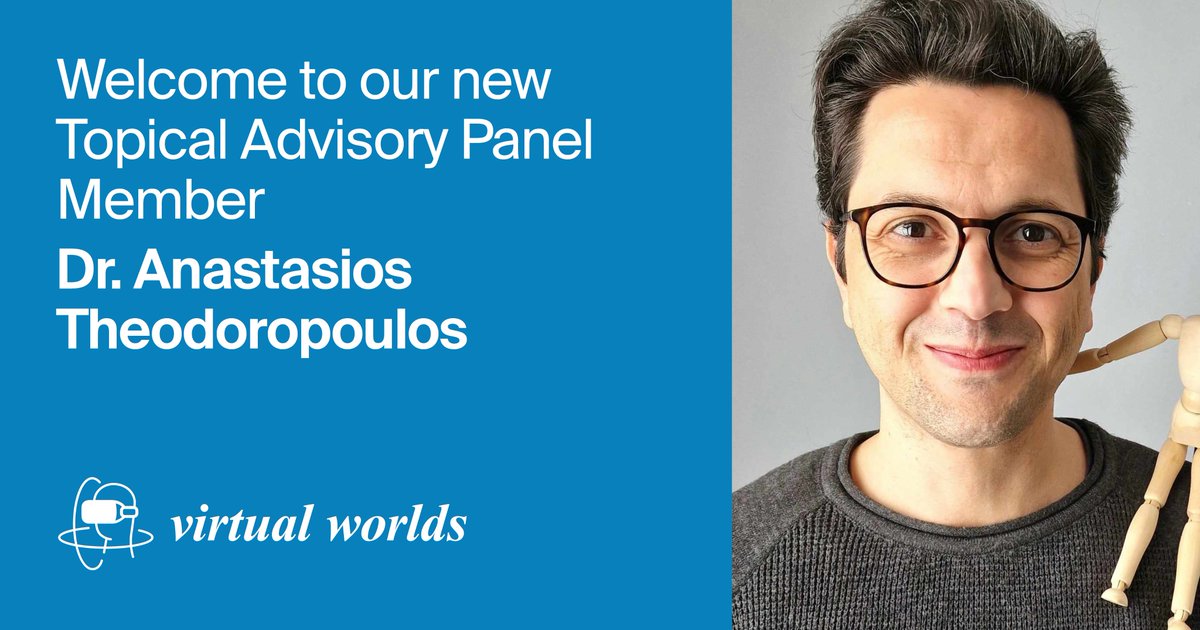 MdpiWorlds's tweet photo. Welcome👏👏👏
Please join us in welcoming our new Topical Advisory Panel Member Dr. Anastasios Theodoropoulos, from University of the Peloponnese. Thanks a lot for your support. 🤗🤗🤗
#gameeducation #playerexperience #animation
@anatheodor https://t.co/PfCbVPWyUL