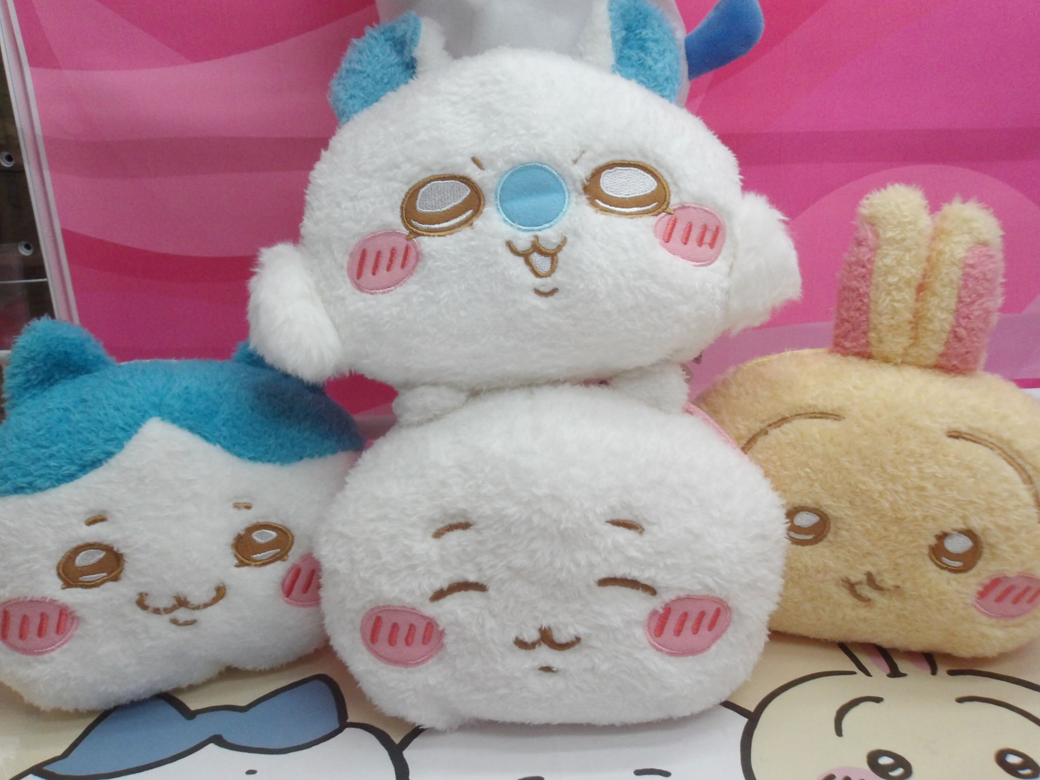 ちいかわ モモンガ ふわふわフェイスポシェット プライズ 分厚 ちいかわ モモンガ ふわふわフェイスポシェット プライズ 分厚
