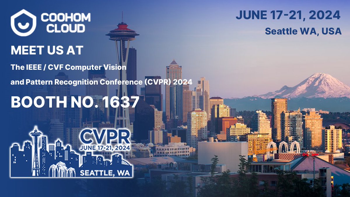 Coohom_Cloud's tweet photo. Excited to announce #CoohomCloud's exhibit at #CVPR2024! 📍 Booth NO. 1637, Seattle Convention Center, 📅Jun 17-21. Discuss how our synthetic data supports AI in #AIGC, #robotics &amp; more.  
🤝Can't wait to  share insights with you!  
Learn more: https://t.co/HmNb4E1ef8 https://t.co/ear6v6esfC