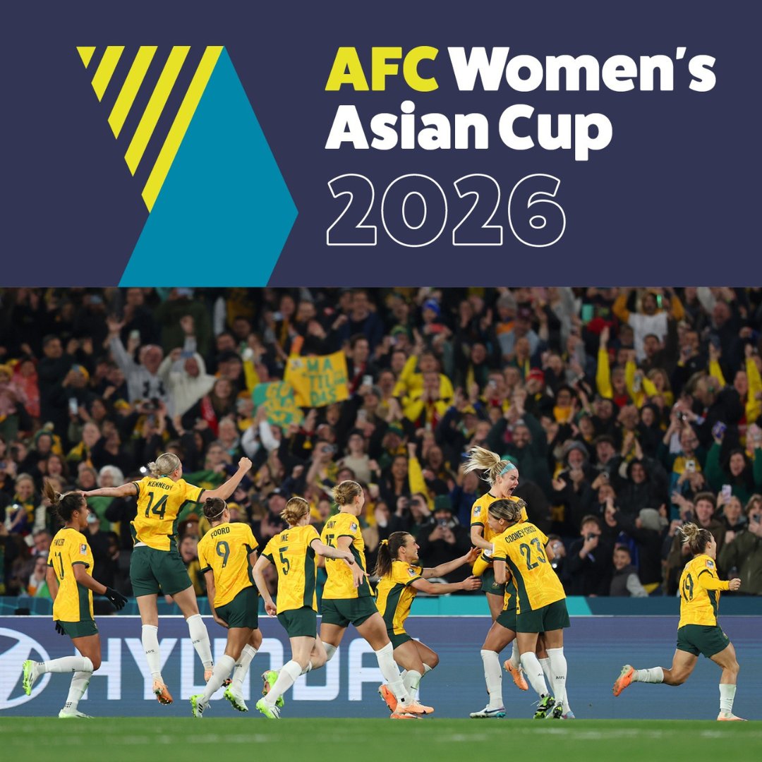 女子サッカーの世界大会がオーストラリアに再び！ ⚽ 🏟️
AFC女子アジアカップ2026大会は🇦🇺が開催地となることが発表されました。
#WAC2026 まであと2年。女子代表チーム @TheMatildasと盛り上がっていきましょう！
なでしこジャパン @jfa_nadeshiko とも対戦できるといいですね😉