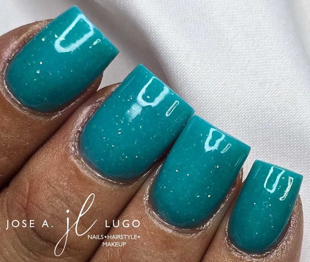 #turquesa de #tones 
#josenailshairstyleandmakeup 
#nailsalon #nailtechnique #nailsboricua #nailsfashionnails #naileducation #nailstyle