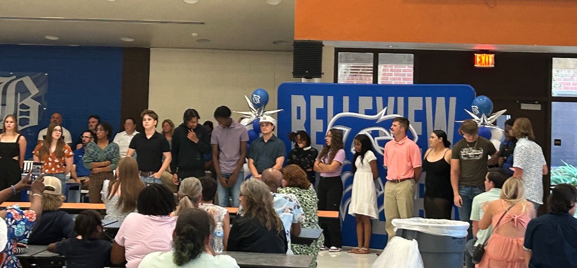 BHSRattlers (@rattlersbhs) on Twitter photo Oh what a night!
We honored 148 athletes, over 50 volunteers, & handed out 255 awards.
It truly is GREAT to be a RATTLER!!
🔷◽️🔷◽️🐍◽️🔷◽️🔷
<a href="/BHSAthletic1/">Belleview High School Athletic Boosters</a> <a href="/BHSHappenings/">Principal Guest</a> <a href="/OcalaPreps/">Ocala Preps</a> <a href="/ThePrepZone/">The Prep Zone</a> <a href="/RAWE_RECRUITS/">Reaching Athletes With Education</a> <a href="/MCPSActivities/">Donnie Tucker - MCPS Activities Coordinator</a> Oh what a night!
We honored 148 athletes, over 50 volunteers, & handed out 255 awards.
It truly is GREAT to be a RATTLER!!
🔷◽️🔷◽️🐍◽️🔷◽️🔷
<a href="/BHSAthletic1/">Belleview High School Athletic Boosters</a> <a href="/BHSHappenings/">Principal Guest</a> <a href="/OcalaPreps/">Ocala Preps</a> <a href="/ThePrepZone/">The Prep Zone</a> <a href="/RAWE_RECRUITS/">Reaching Athletes With Education</a> <a href="/MCPSActivities/">Donnie Tucker - MCPS Activities Coordinator</a>