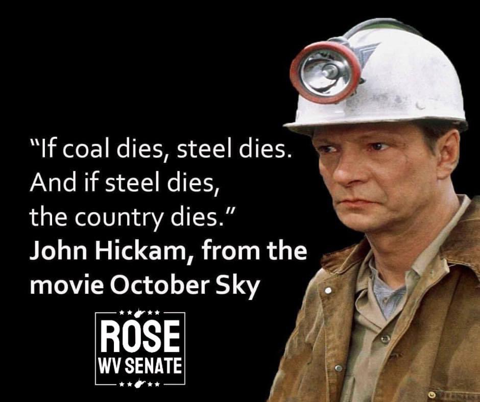 West Virginia coal, oil, and gas can and will lead America on the path to energy dominance. We have the resources and we have the best coal miners and oil/gas workers. As Senator, I will fight back against Biden’s “Green New Deal.” It’s time to unleash WV energy!