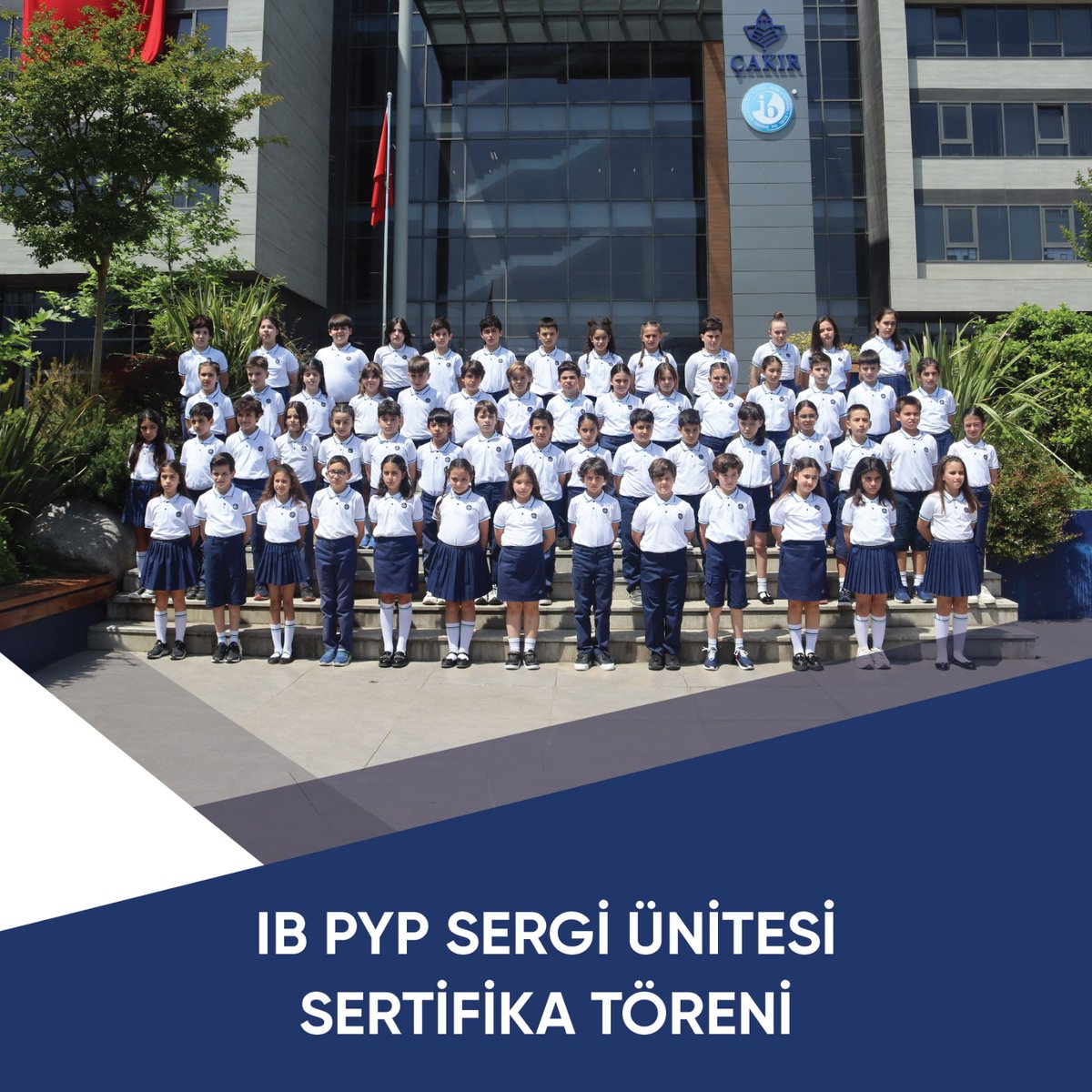 PYP 4. sınıf öğrencileri, IB İlk Yıllar Programı (PYP) Sergi Ünitesi Sunumları Sertifika Töreni’nden.

#cakirokullari #pypsergiünitesisunumları #ibpyp