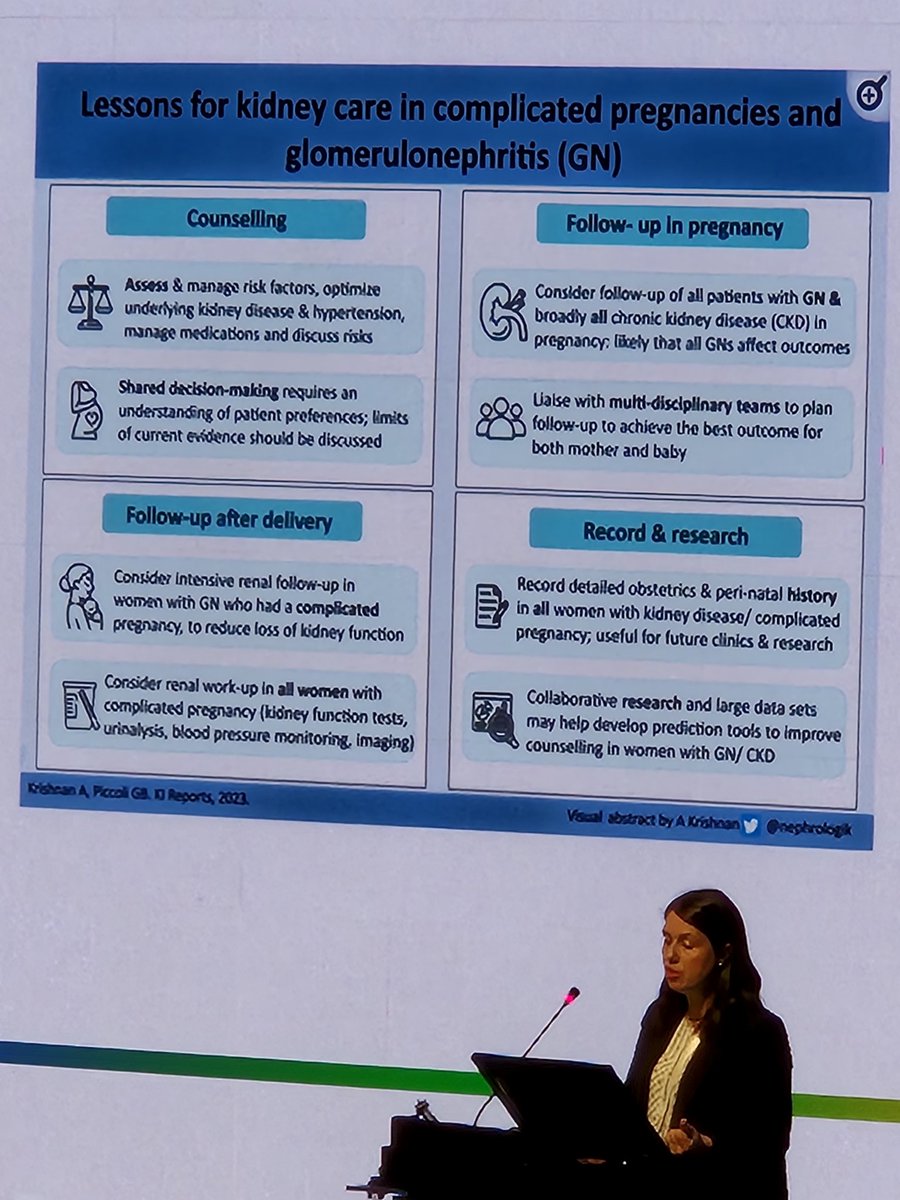 Blathnaid (@blathnaidoc) on Twitter photo Fabulous overview of pre-eclampsia and GN in pregnancy by <a href="/sarah_m_moran/">Sarah Moran</a> at ERA!
#ERA2024 #obstetricnephrology Fabulous overview of pre-eclampsia and GN in pregnancy by <a href="/sarah_m_moran/">Sarah Moran</a> at ERA!
#ERA2024 #obstetricnephrology