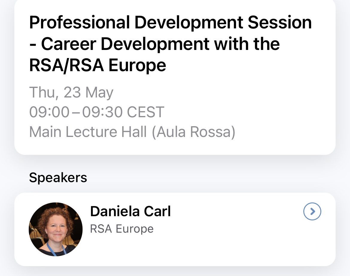Earlier today at the Summer College @DanielaSCarl provided insights why it’s important to be part of an open network and an overview of career development opportunities @regstud and RSA Europe offer PhD and early career researchers @afaggian @GSSISocialSci