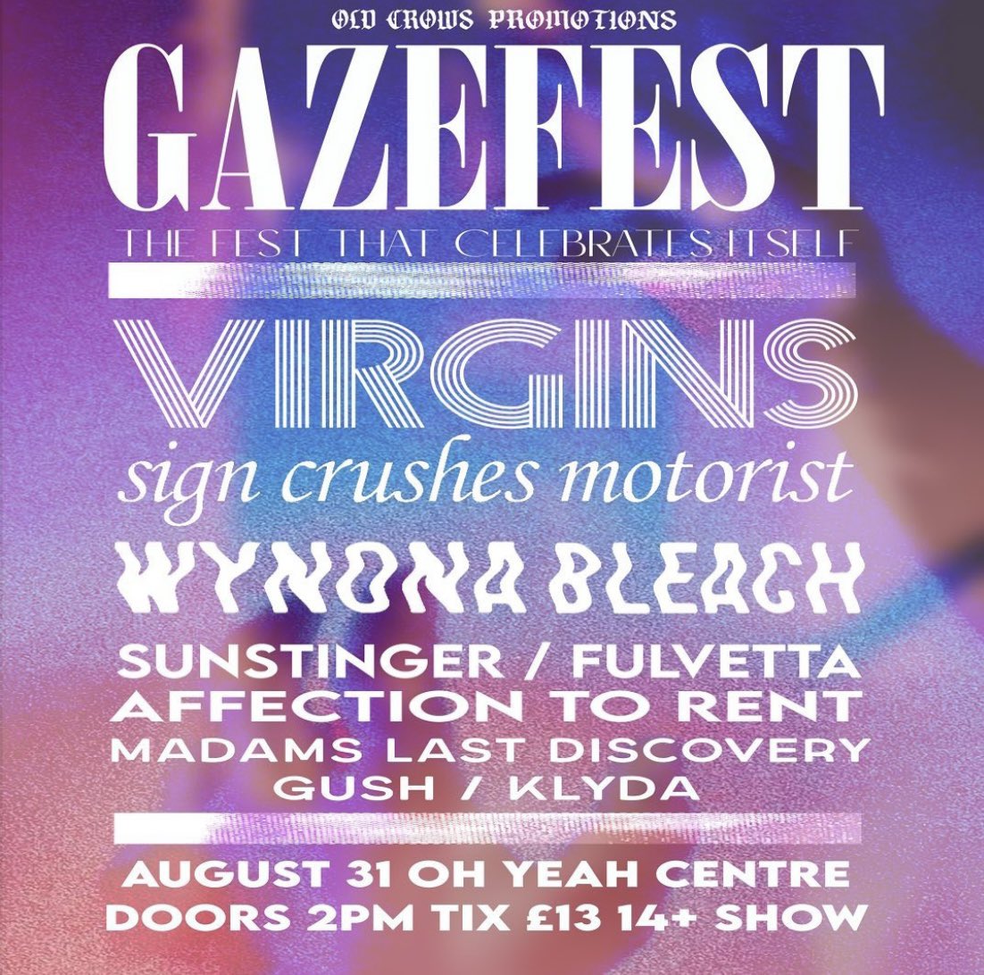 Only 30 early bird tickets left for GazeFest! On sale until next Friday grab one now!

eventbrite.com/e/old-crows-pr…

@oldcrowspromo  @OhYeahCentre