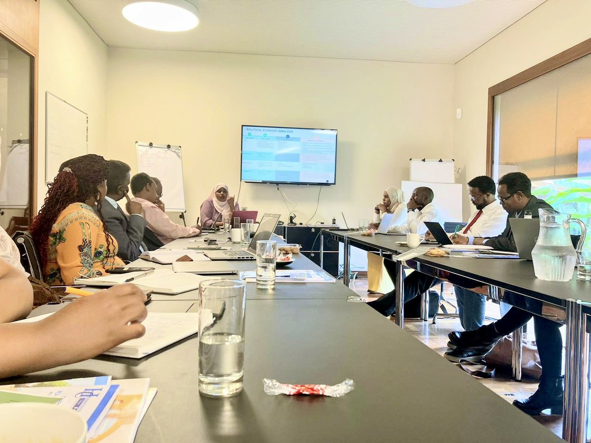 Committed to the #localisation agenda!
Productive discussion with Road to Sustainable Peace partners <a href="/PDRC/">Lawrie Parker</a>, <a href="/AcademyApd/">Academy for Peace and Development Somaliland -APD</a> and <a href="/HorncenterS/">Horncenter (HC) Dialogue</a> on #peacebuilding and local governance joined by 🇫🇮 , 🇩🇰, 🇮🇪 and 🇸🇪. We appreciate the progress on the ground and the institutional growth.