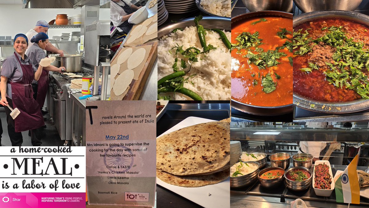 The chefs at EGS took pupils and colleagues on a journey to India! #BeyondTasty #ATasteOfIndia #HomeMade #HealthyEating #WeCareAboutWhatGoesIntoYourBody