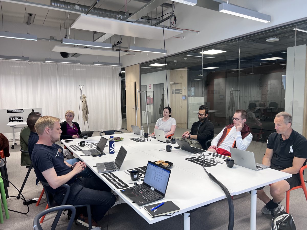 IncreditProject's tweet photo. Happy to be at @AaltoDF for the second day of our consortium meeting presenting the progress of the WPs and discussing future opportunities for collaboration🚀 https://t.co/rEi0c4UYSG