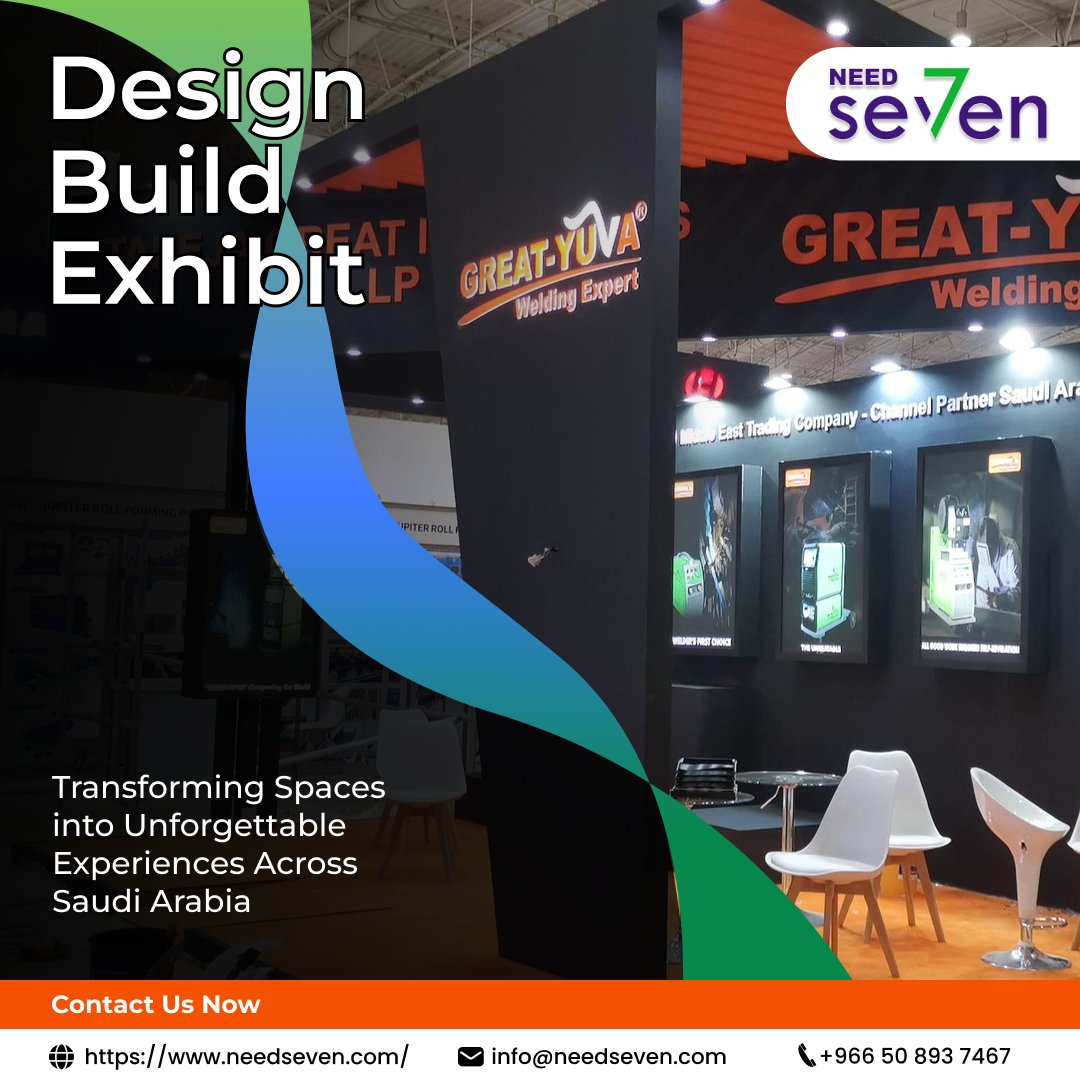 Need7Seven's tweet photo. Unleash the power of captivating spaces with Need Seven's design-build exhibit solutions! 🎨✨ Our expert team transforms ordinary spaces into extraordinary experiences across Saudi Arabia.
🌐https://t.co/iqwot57aCO

#NeedSeven #Need7 #DesignBuildExhibit #Jeddah #Riyadh #Dubai https://t.co/CpF0jHzlaH