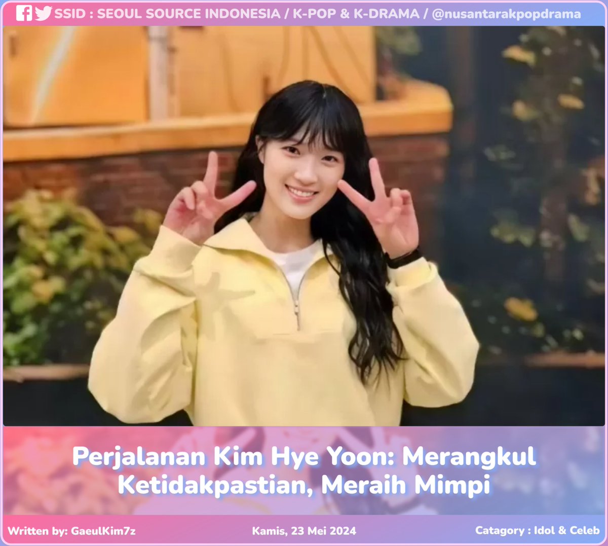 kpopdankdramaid's tweet photo. #KimHyeYoon
#LovelyRunner
#GQInterview
#Ketidakpastian
Baca: https://t.co/xwzn8i49py
Kim Gaeul 🍂 https://t.co/03oVbrVBhv