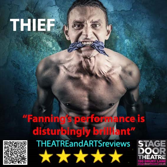 First review is in for Thief and it’s a blazing ⭐️⭐️⭐️⭐️⭐️ from TheatreAndArtReviews.com 🙏 theatreandartreviews.com/2024/05/23/thi…