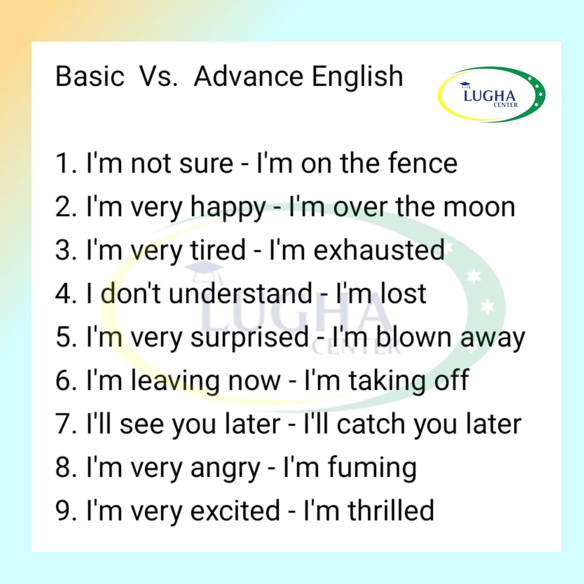 luhacenter23's tweet photo. Keep your English up. https://t.co/YE9DUO50Mu