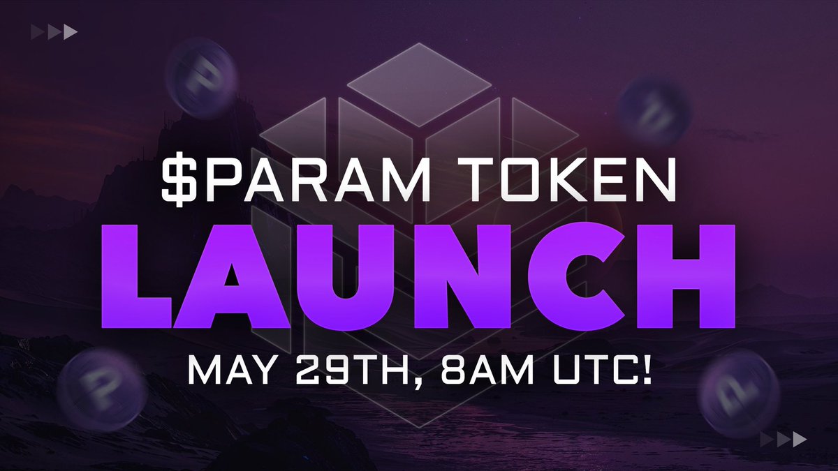 $PARAM token launch on the 29th May. Tell @ParamLaboratory do the right thing and let farmers claim before listing otherwise it wont be funny on 29th. Wallet submission ends today.