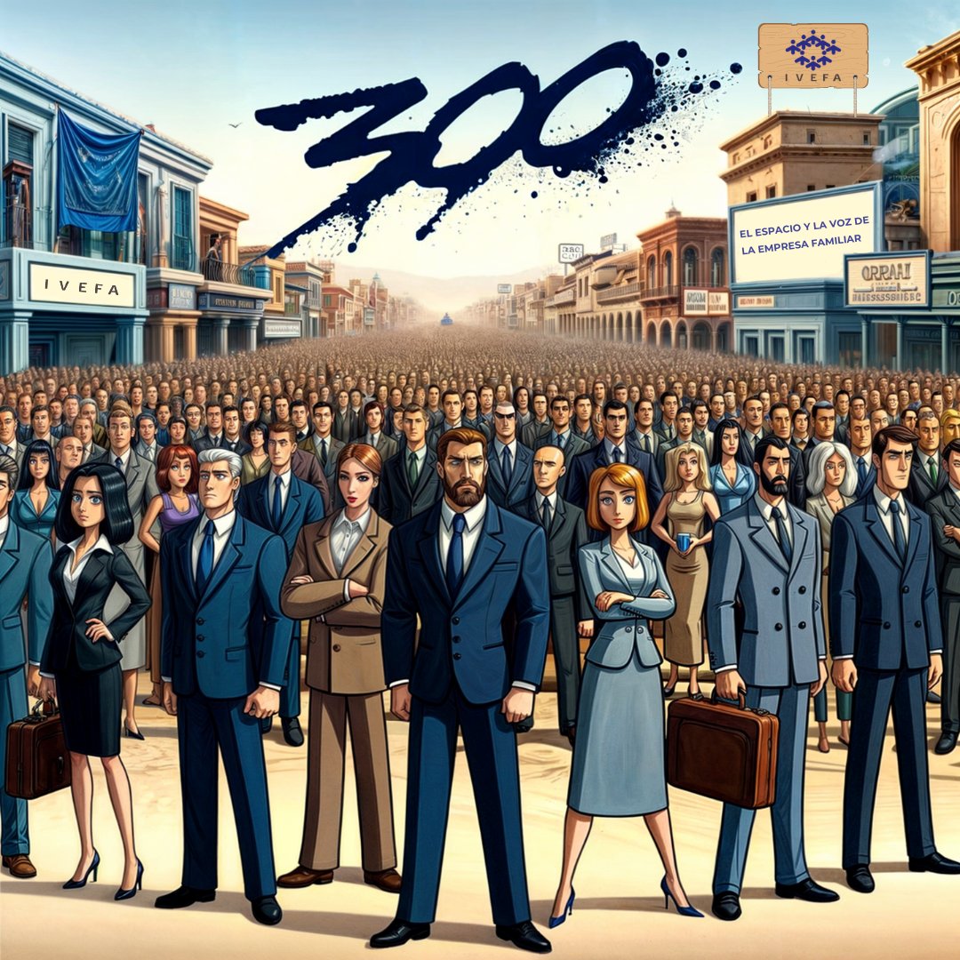 🌟¡Ya somos +300 familias empresarias en IVEFA!

Gracias a cada una de las #EmpresasFamiliares que forman parte de esta gran familia por su compromiso y participación, y a todas las entidades que colaboran con nosotros, apoyando y defendiendo los intereses de la #EmpresaFamiliar.