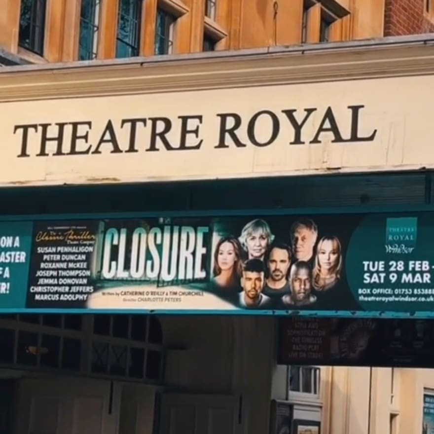 2 years ago today 2 very nervous writers took a group of actors to BKL house to read their latest thriller for the man himself,  Bill Kenwright.  Less than 2 years later ...
<a href="/CathyOReilly2/">Catherine O'Reilly</a> <a href="/TheatreWindsor/">Theatre Royal Windsor</a> <a href="/BKL_Productions/">Bill Kenwright Ltd</a>