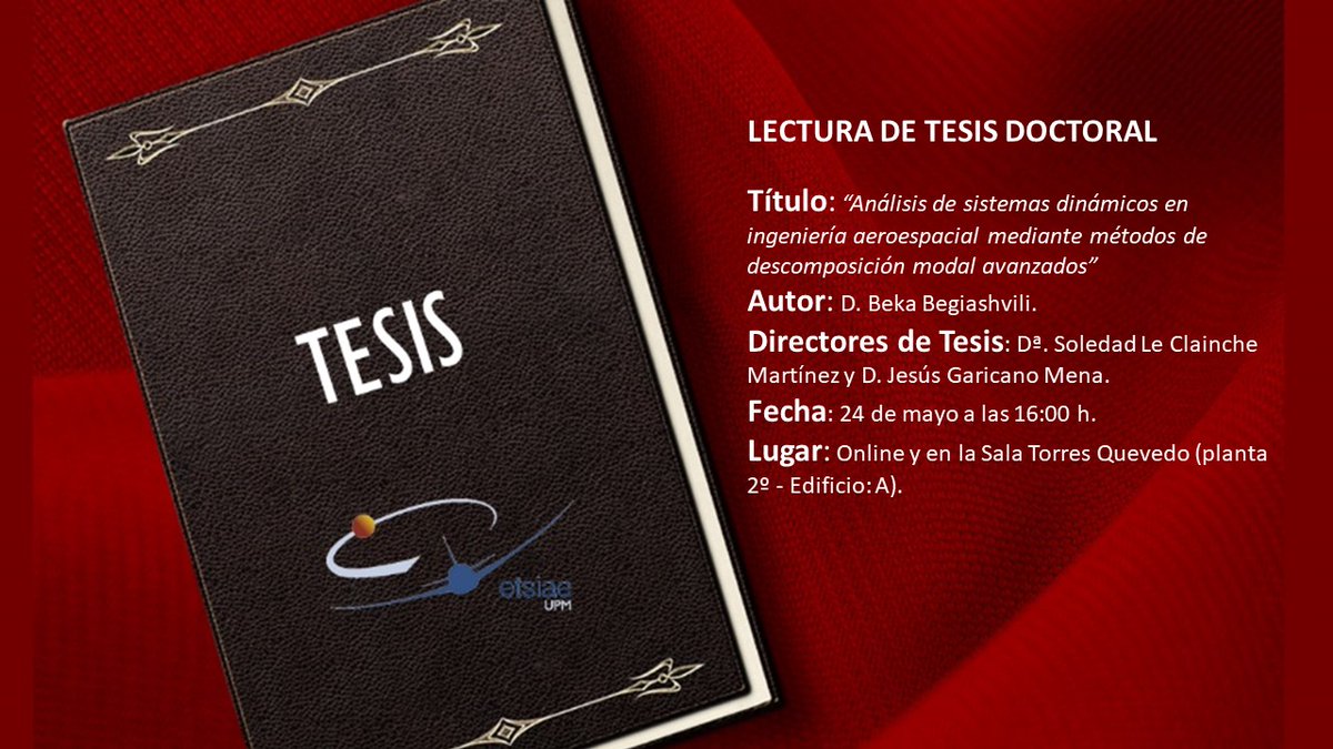 Doctorado ETSIAE tweet media