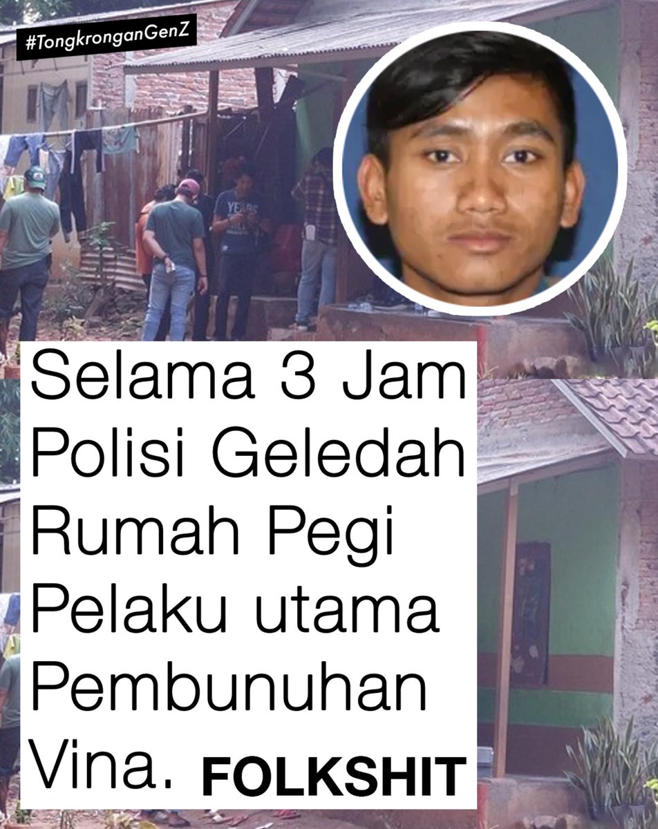 folkshittmedia's tweet photo. MASIH NANYA, ITU BENERAN PEGI ALIAS PERONG KAHH PELAKU KASUS VINA 🤔 https://t.co/YTZUelvsTb