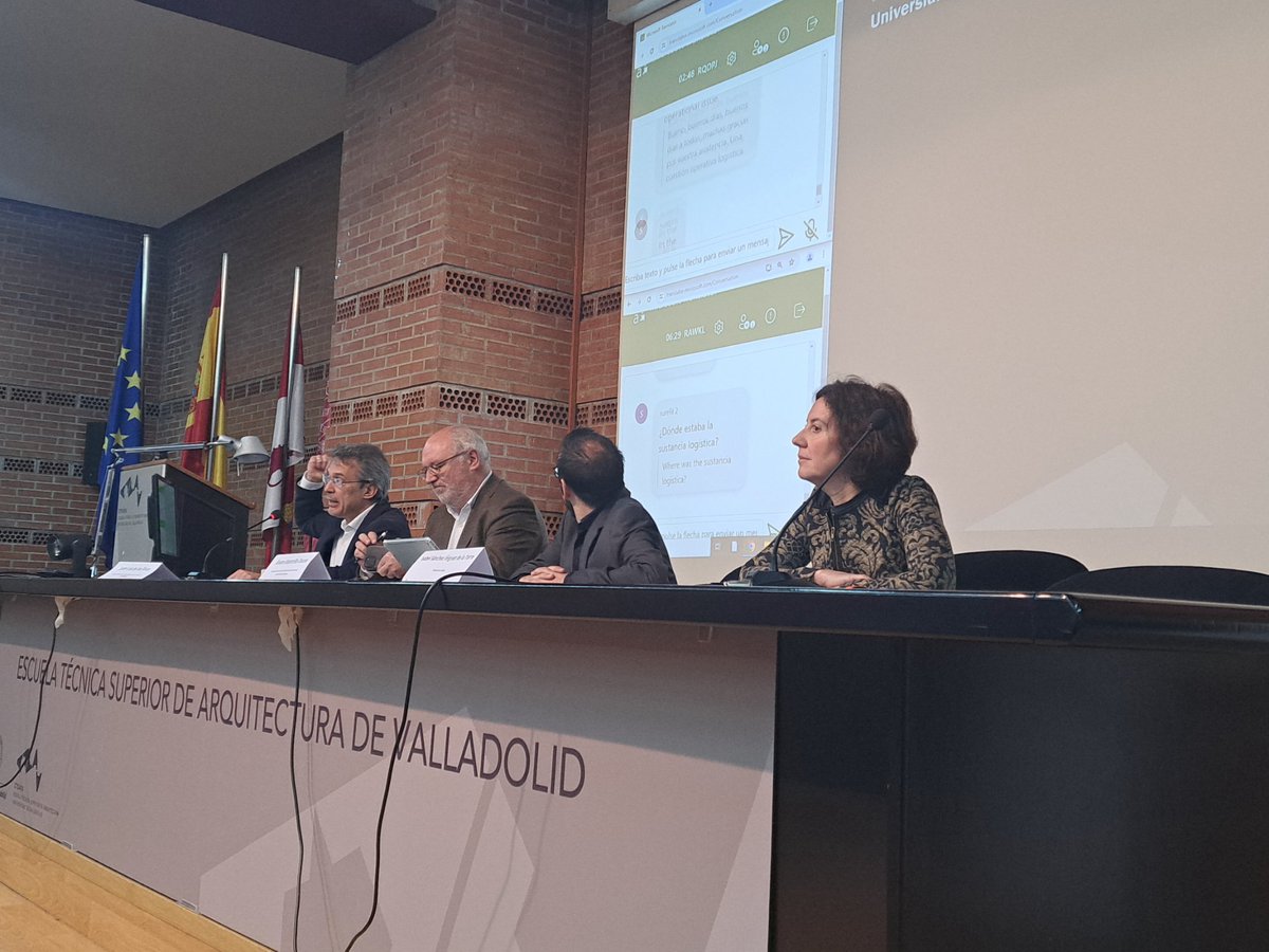 AnaBHernandezLa's tweet photo. Gracias a la @FundacionSMLRPH por confiar en nosotros para el piloto de #Valladolid del proyecto #SUREFIT y por invitarnos ayer a compartir nuestra experiencia en el seminario celebrado en la Escuela de Arquitectura https://t.co/KKQxsDaAD7