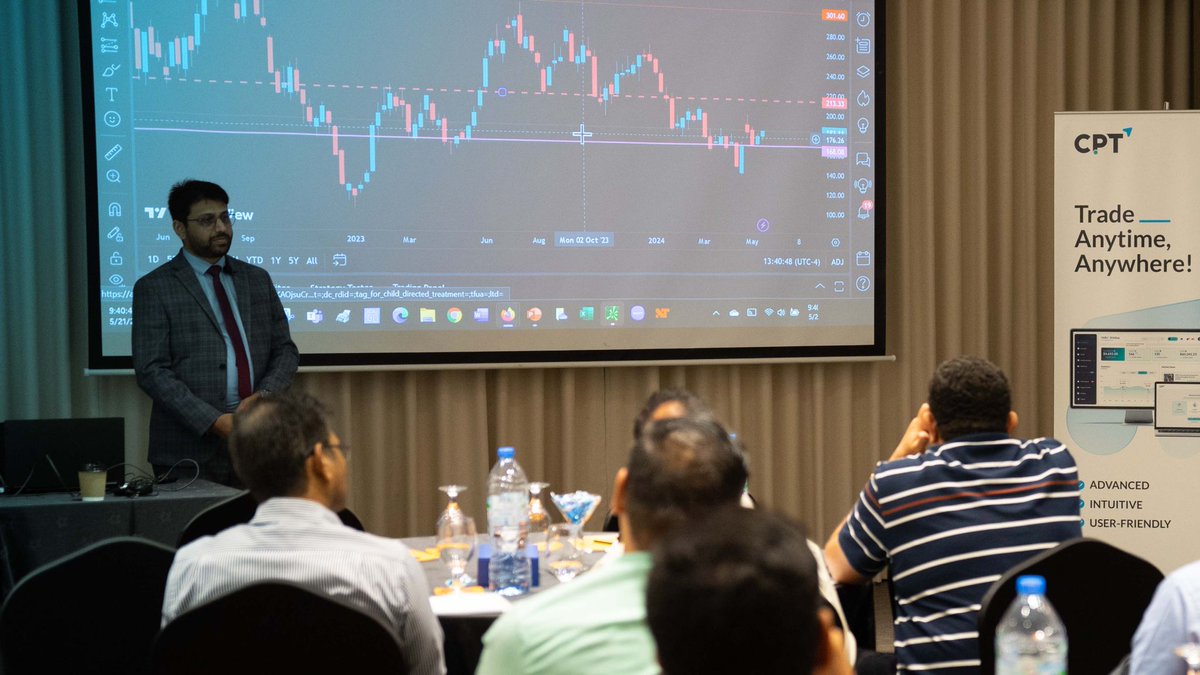 cptconnectcn's tweet photo. CPT Markets 由衷的感谢大家一同参加迪拜的研讨会，造就了美好的夜晚！
一起回顾与大家研讨和学习的回忆，等不及看大家运用学习到的知识大展身手，在下面留言告诉我们最喜欢研讨会的哪个部分！
#cptmarkets #financeevent #dubai #livetrading #TradingSeminar #marketanalysis https://t.co/QAOKxGTYFN