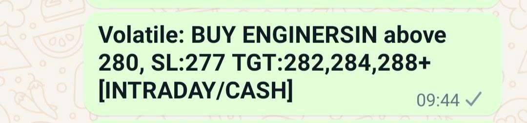 t.me/stockfunda/471…

#ENGINERSIN #INTRADAY #intradaytrading #TargetHit #IntradayTarget #daytrading #tradingtips #profitabletrading