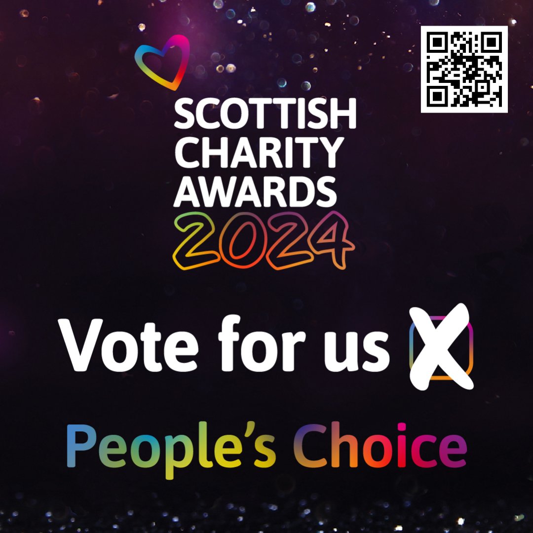 TheVillageScot's tweet photo. Time's ticking! ⏰ Less than 24 hours left to vote for us in the People’s Choice Award at the Scottish Charity Awards! 🏆 Help The Why Not? Trust win by casting your vote NOW! 👉 https://t.co/qk2kUv8CWt #ScotCharityAwards #DigitalDifference https://t.co/2OH0GOin6i