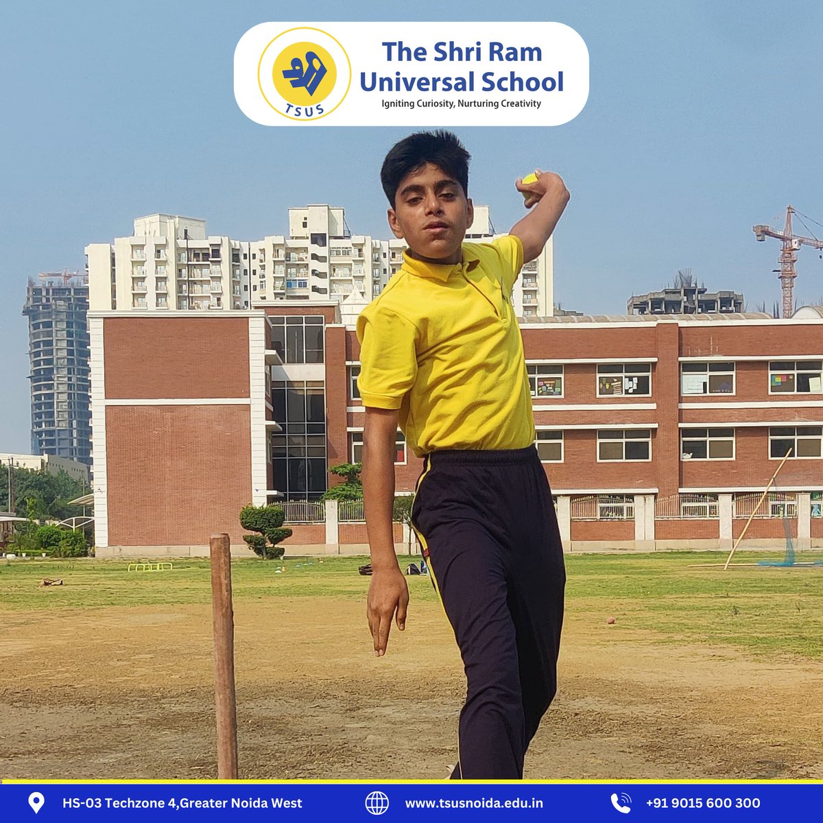 TSUSNoida's tweet photo. π Day 4 of our summer program was packed with fun and excitement! Our children indulged in a variety of sports activities including basketball, cricket, football, skating, karate, and badminton! πβ½π#greaternoida #noidaextension #tsusschools #TSUS https://t.co/53ZK653Z6c