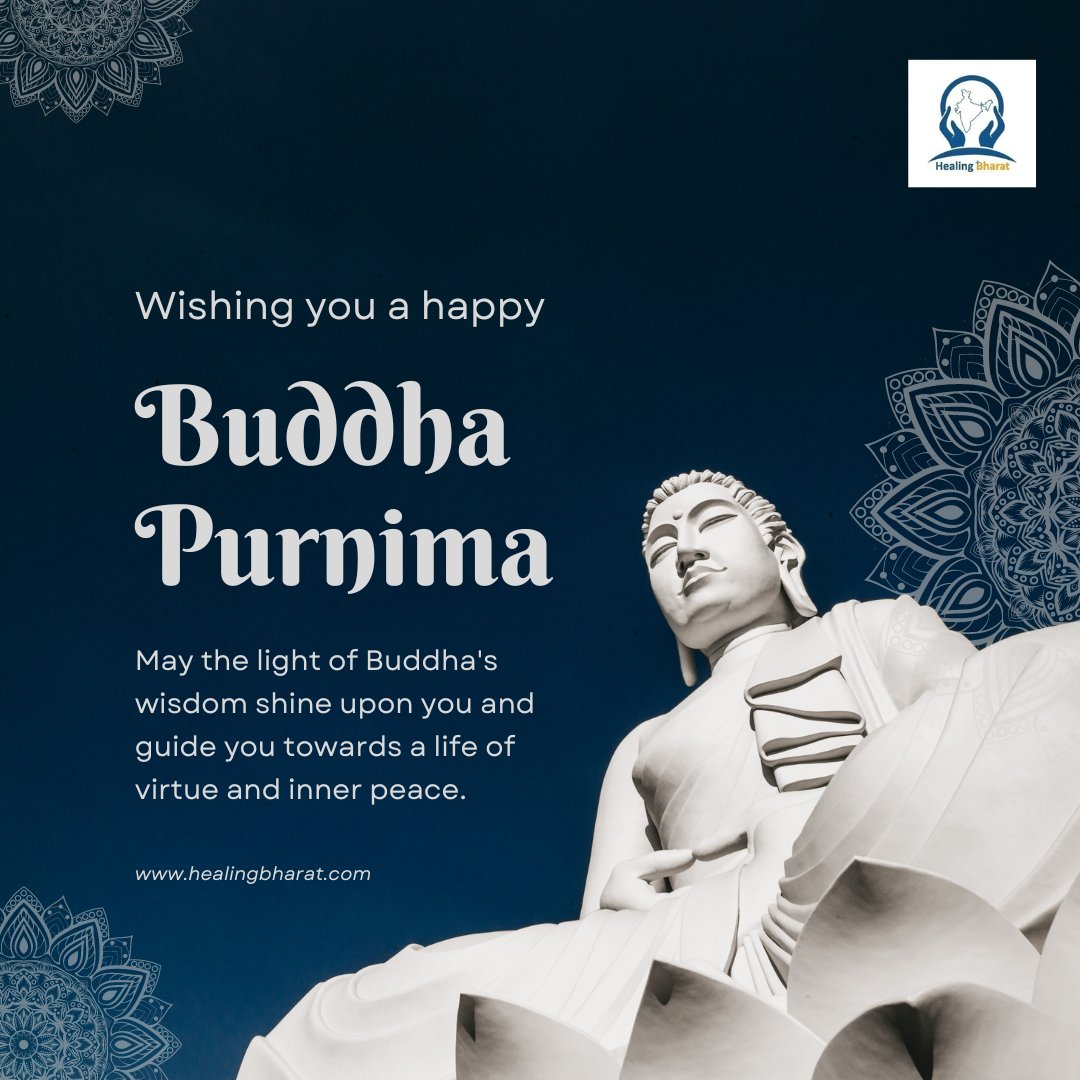 Wish You A Very Happy Buddha Purnima.

#BuddhaPurnima2024 #BuddhaPurnima #buddhism #buddhateachings #buddhadharma #HealingBharat