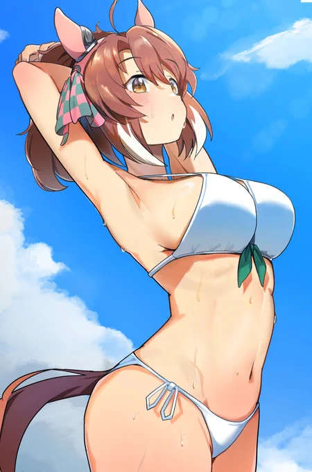 水着ダンツ#ウマ娘 #ダンツフレーム 