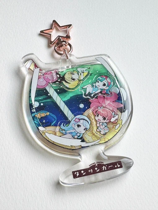という事で…『ドーミングシャカシャカアクキー』が届きました!今週末の #コミティア148 で販売いたします 