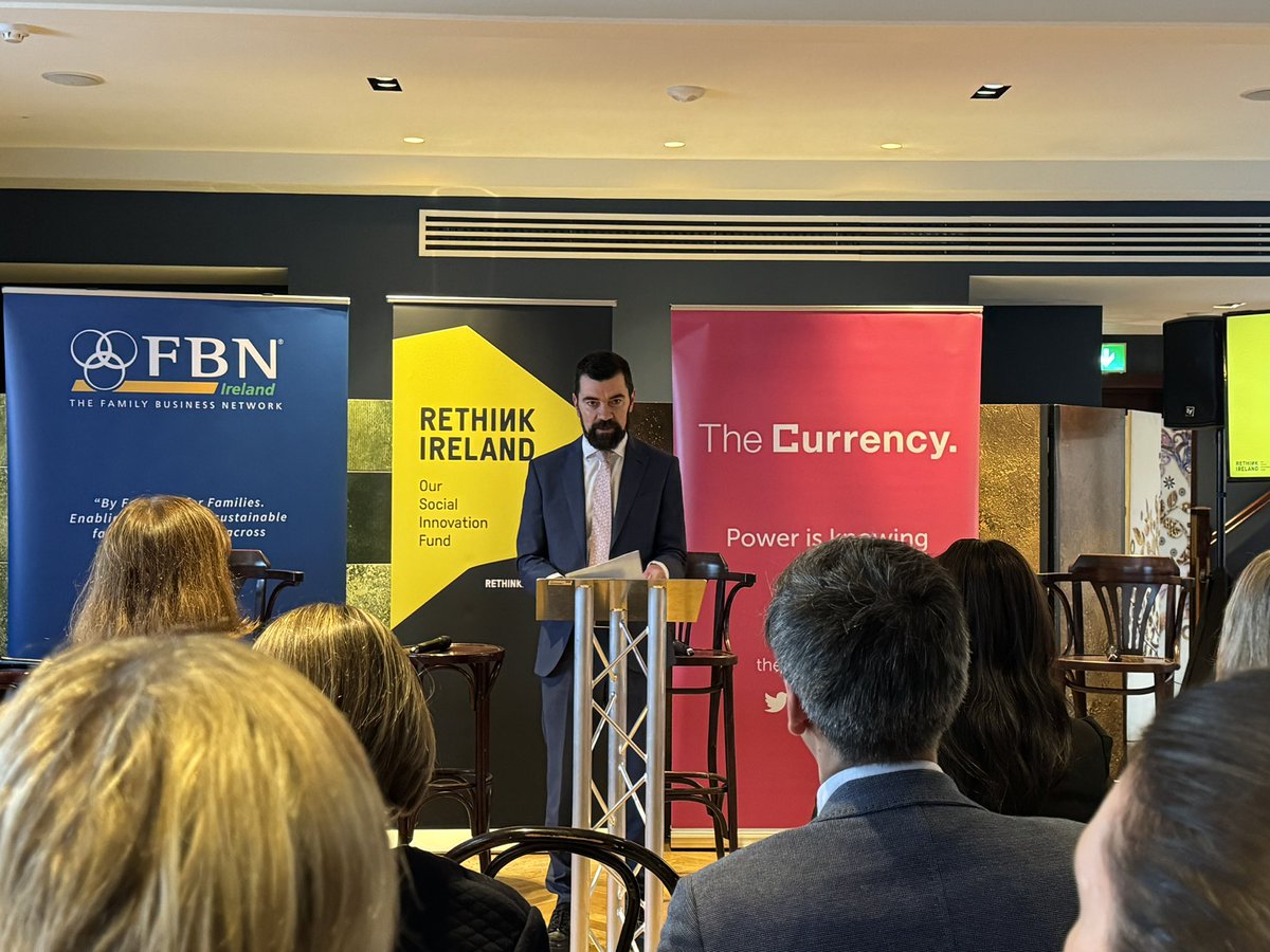 HeydiFoster's tweet photo. Gr8 2 be at @Rethink_Ireland's event with @FBNIreland &amp; @thecurrency celebrating the positive impact awardees, including @An_Cosan, have had on over 1m people since 2016, &amp; imagining a new future for Ireland
#LeaveNoOneBehind #OneGenerationSolution
@DeirdreMortell @BankofAmerica https://t.co/fdJJMKcP6K