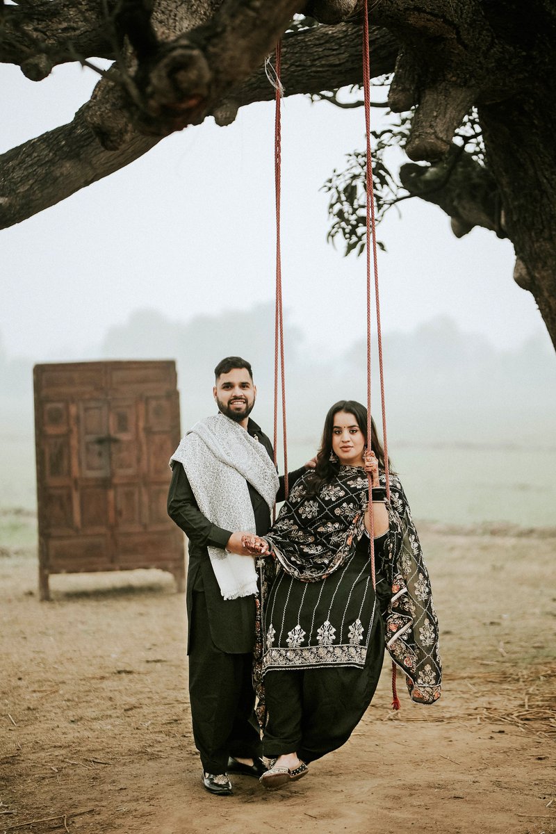 Documenting the joy of their pre-wedding moments.✨

Kunal & Arti  
📸: Studio Memory Lane      
#wedding #indianwedding #photography #candidmoments #prewedding #punjabistyle #couplelove