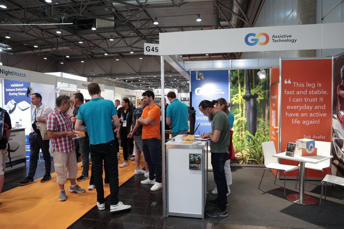 GOassistivetech's tweet photo. We had an amazing four days at #OTWorld2024 last week! 🇩🇪
Thank you everyone for stopping by our booth. 🙏
For those who have pre-ordered a prosthetic knee joint, we will soon be in touch! 
If you haven't done so, don't miss out and pre-order yours here: https://t.co/8wtHRsAucz https://t.co/Fzq7qWKwOh