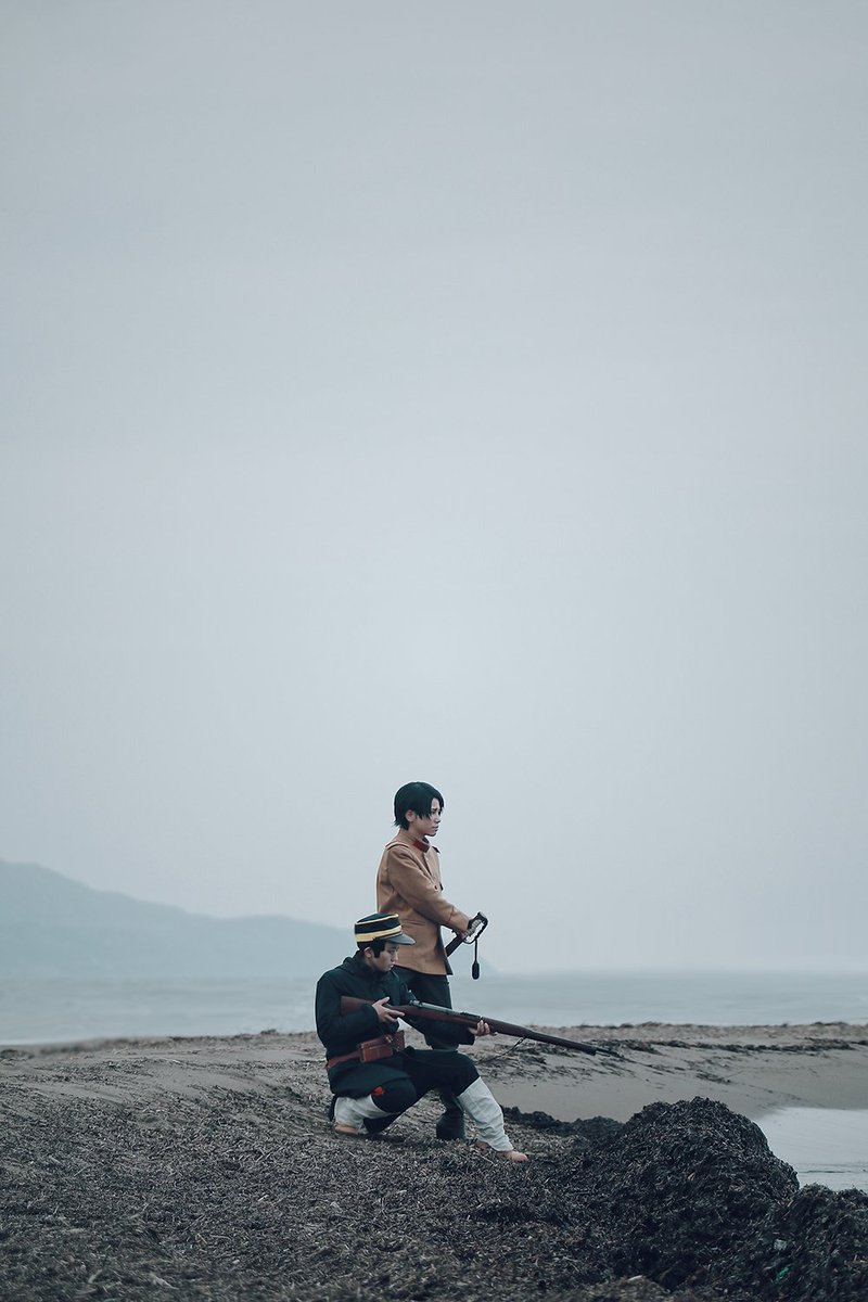 【コスプレ画像注意】
ゴールデンカムイ

鯉登:<a href="/ue_ka_na/">uka</a>
月島:<a href="/masumisooo/">ますみん</a>
photo:<a href="/v6moc/">まこと🤰@ママ垢転生予定</a>