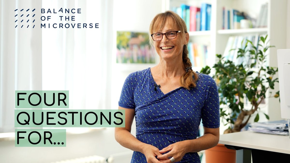 UniJena's tweet photo. 🎬 New series out now: In #ThreeQuestionsFor...researchers from our Cluster of Excellence „Balance of the Microverse“ (@microverse_exc) explain their innovative areas of research. Join the journey into the fascinating world of #microbiology! 🦠🧪🔬
➡️ https://t.co/cbK57R6jgV https://t.co/BAKTUQj7XV