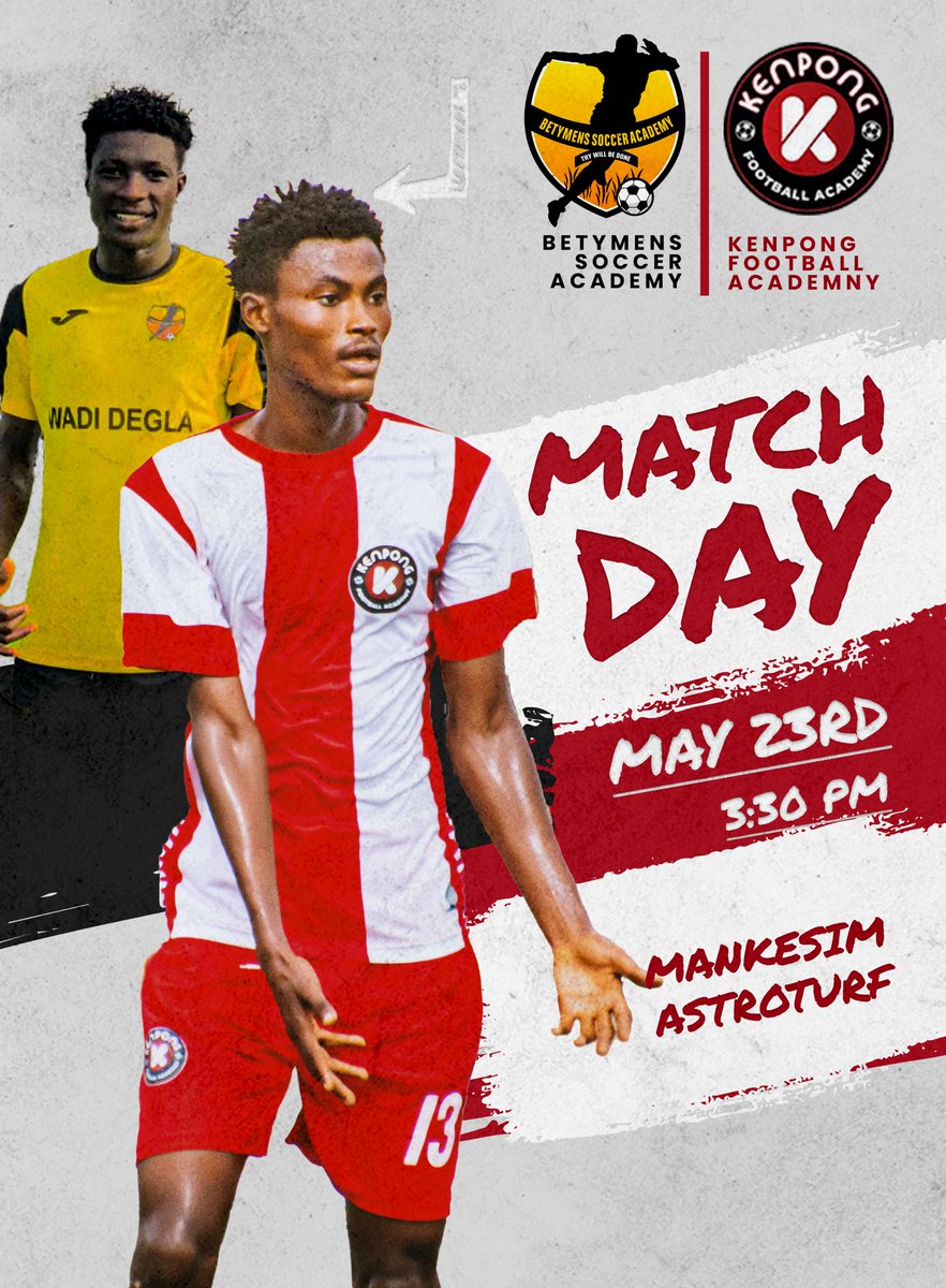 Today is the D day⚽️⚽️🤍❤️ #matchday 
#kenpongfa 
#starsinthemaking