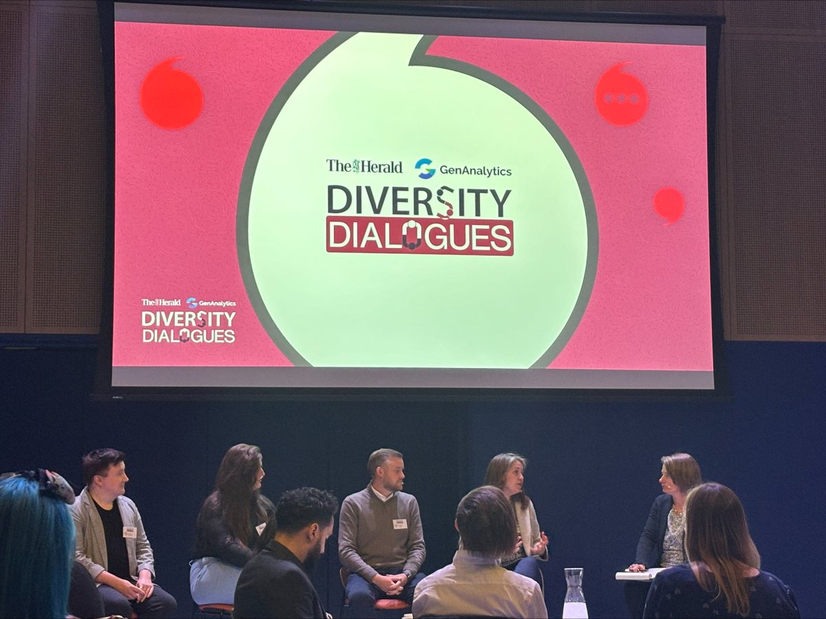 SchoolforCEOs's tweet image. Great connections and conversations at the Diversity Dialogues event in Glasgow yesterday.  #ScotDiversitySeries @NewsquestEvents @heraldscotland @GenAnalytics @ArnoldClark @CrownEstateScot @sportscotland @DiageoGB @AegonUK @DeloitteUK_Scot @scottish_water @ScotWFootball