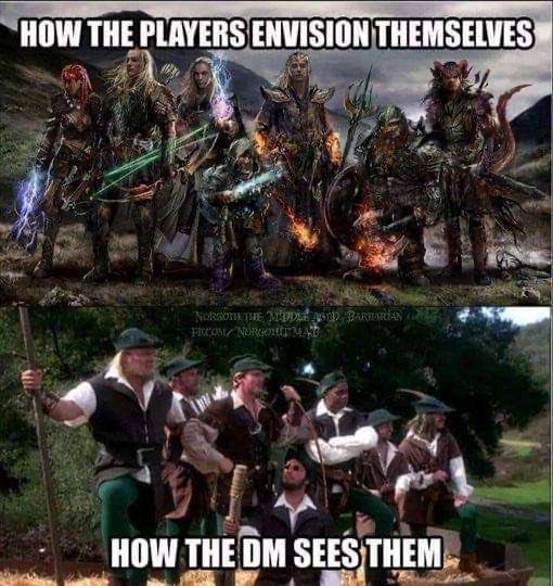 I’m pretty sure the players and I all see thing the same way 👀

See for yourself at 8:30pm (AEST)  when we roll Rime of the Frostmaiden on twitch.tv/ragingrolls

#dnd #ttrpg
