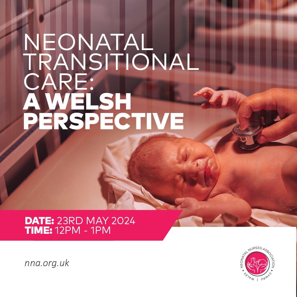 Join us today at 12pm for the latest webinar from NNA Wales! 'Neonatal Transitional Care: A Welsh Perspective' will consider neonatal transitional care from the perspective of units across Wales. £10 for non-members & free for members! Book here: buff.ly/4dy8hFy